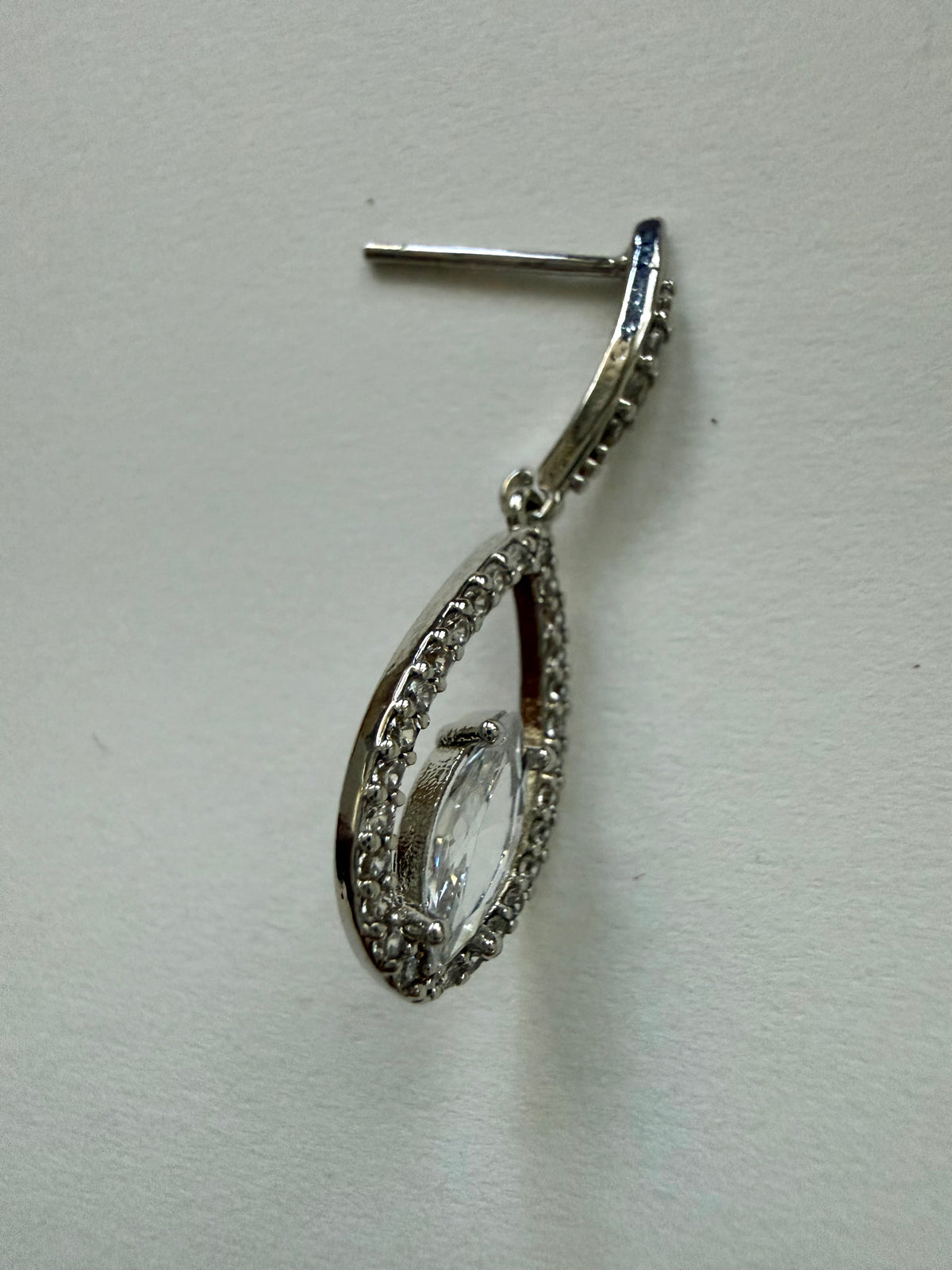 Elara Drop Earrings - Silver