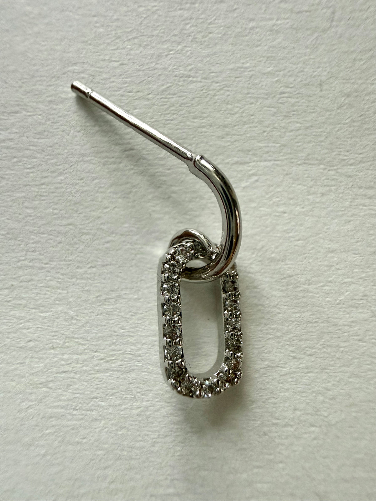 Nova Link Earrings - Silver
