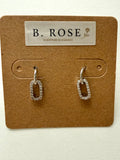 Nova Link Earrings - Silver