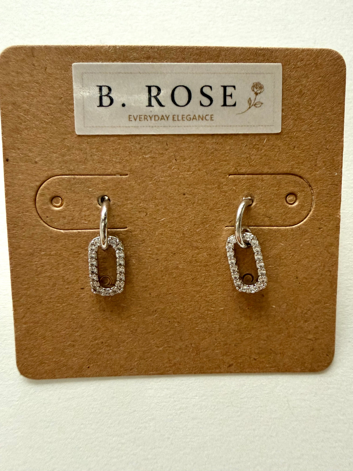 Nova Link Earrings - Silver