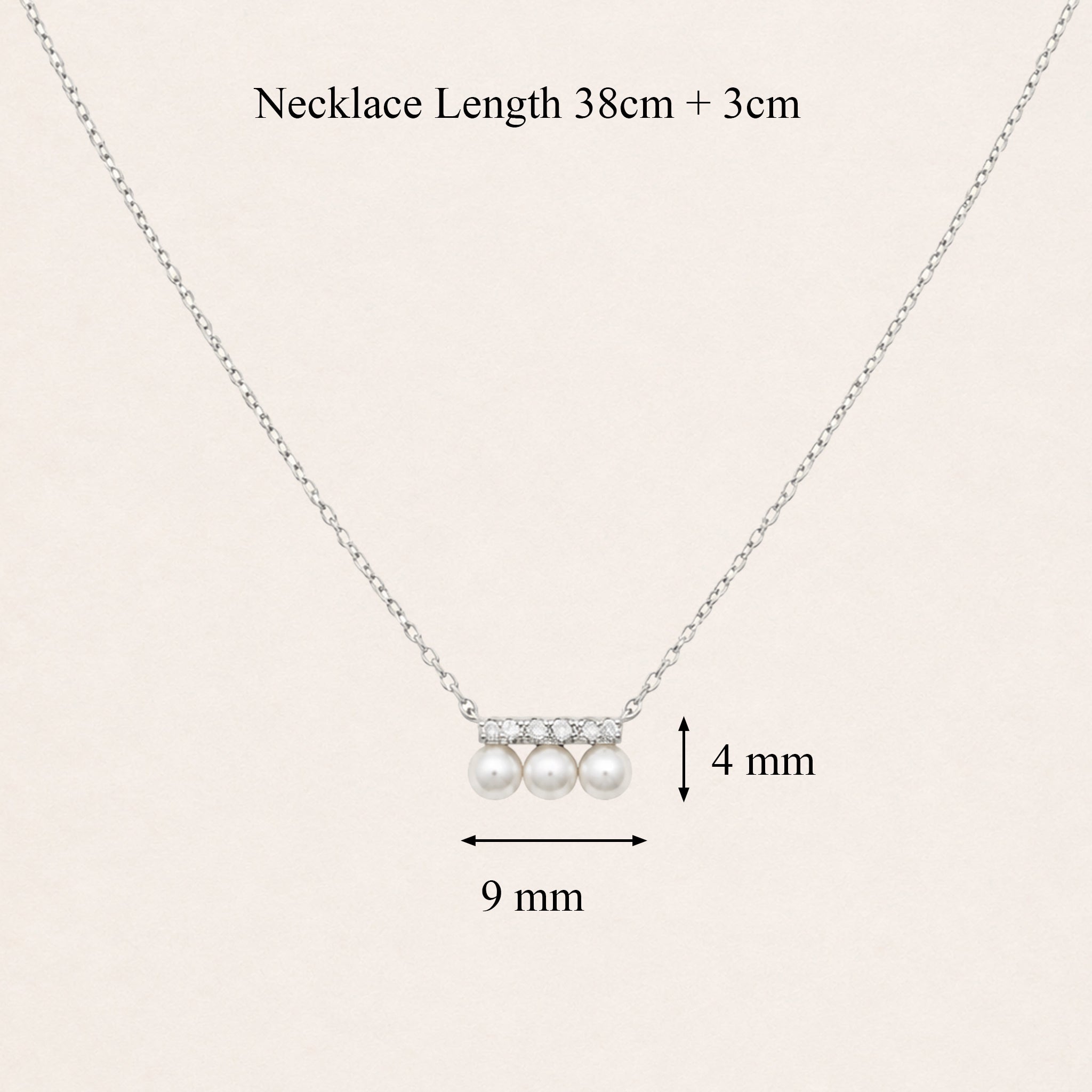 Pearl Trio Necklace