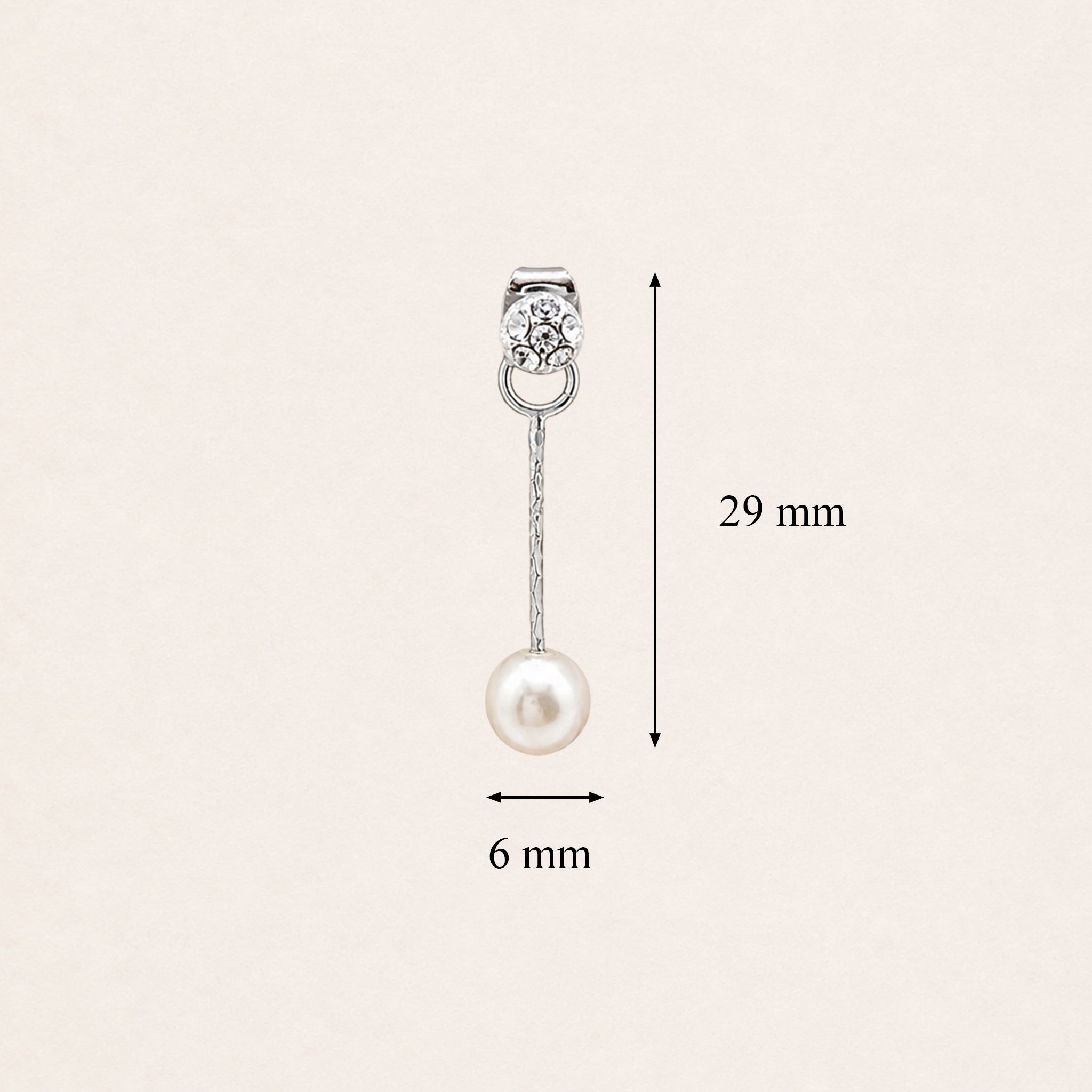 Luna Pearl Drop Earrings