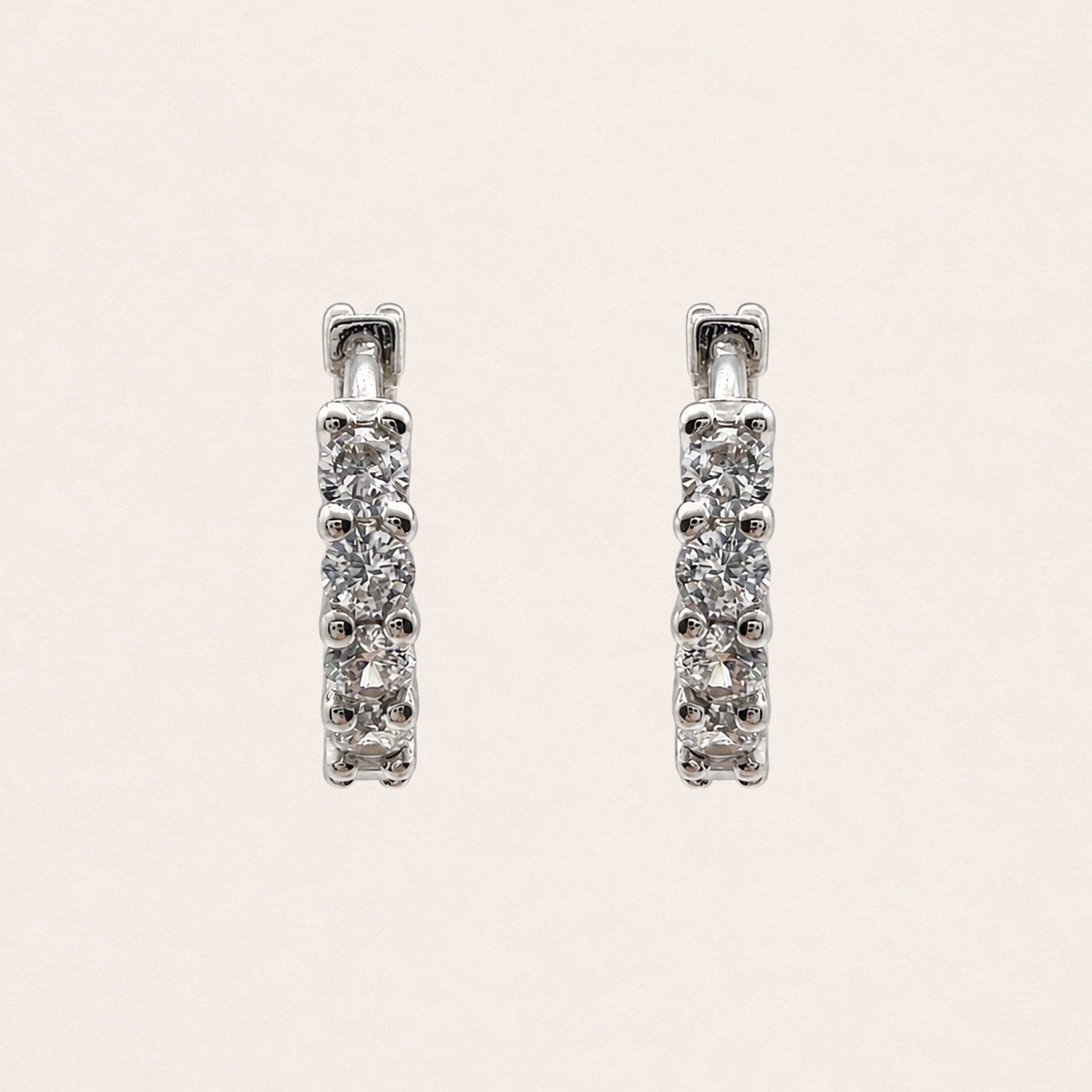 Stella Crystal Hoops