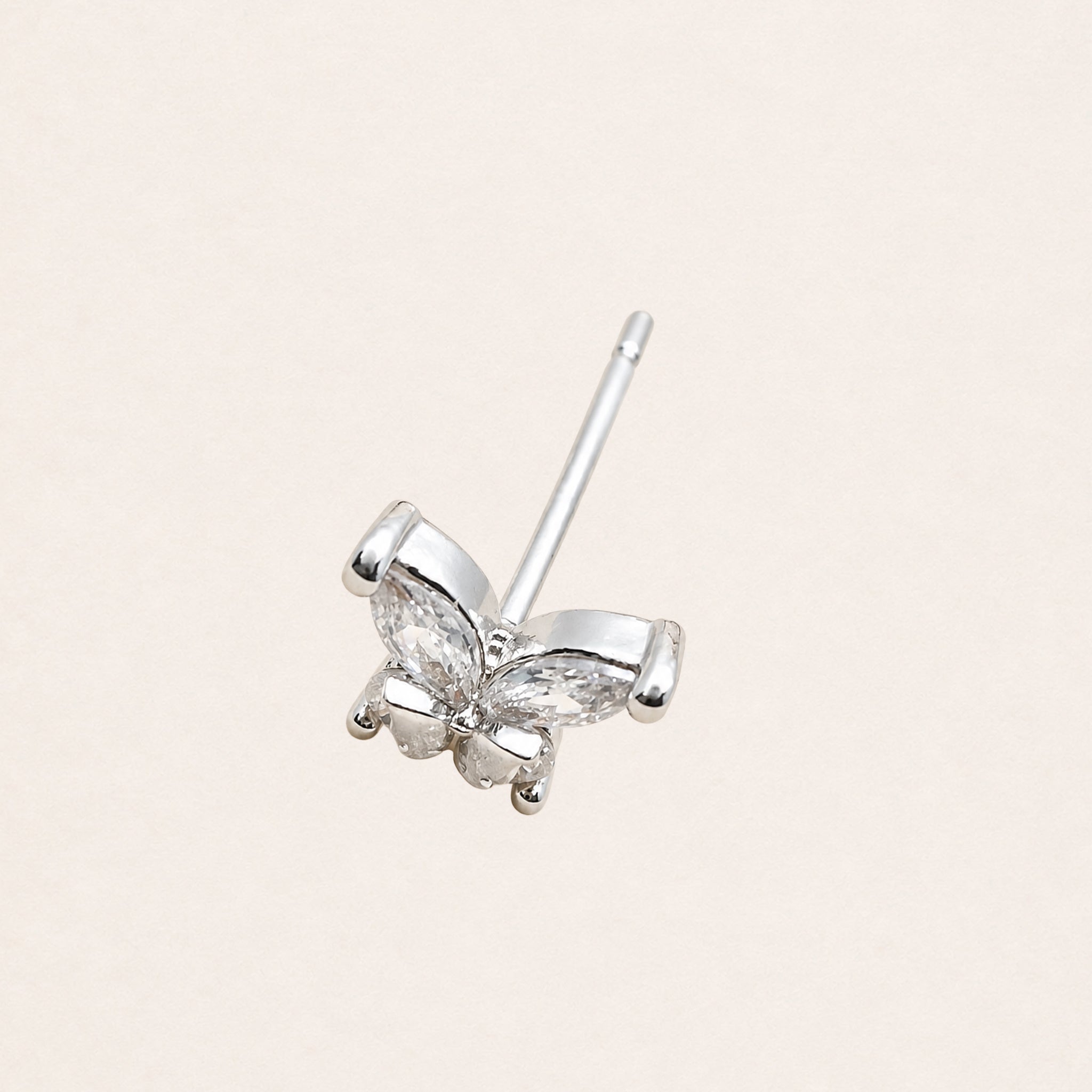 Flutter Butterfly Stud Earrings