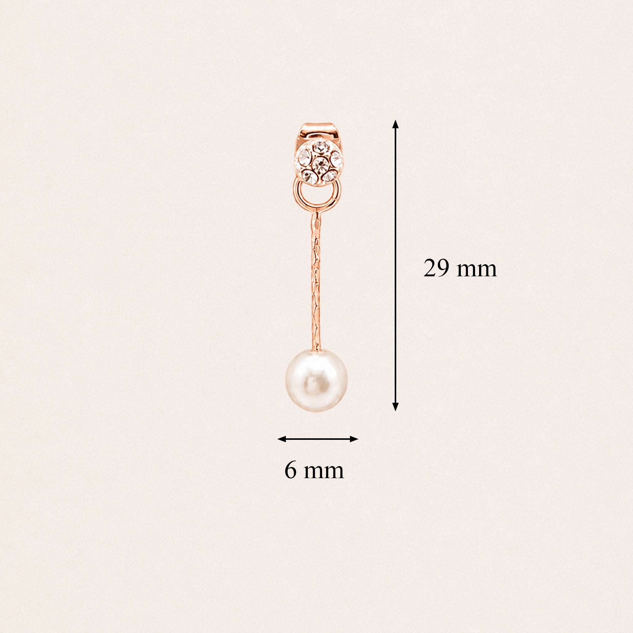 Luna Pearl Drop Earrings