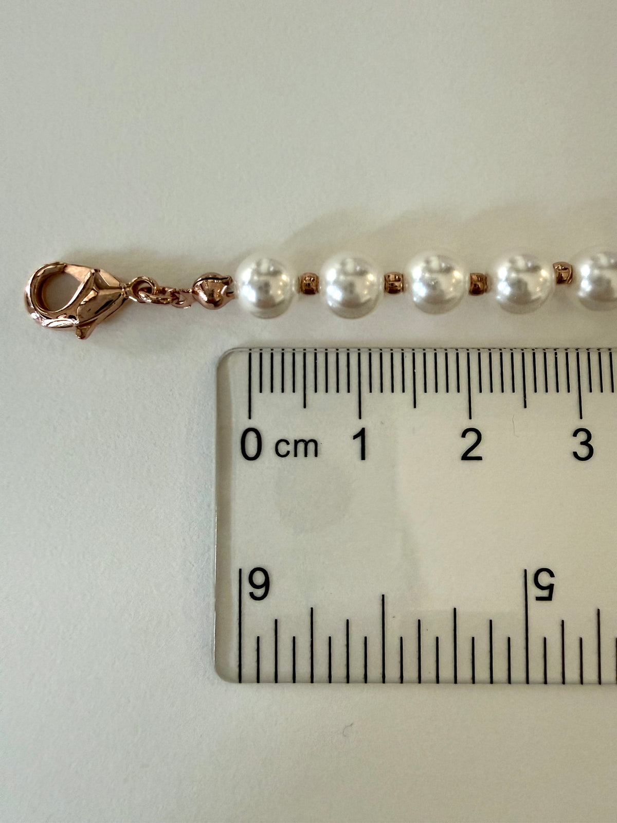 Rose Gold Pearl Bracelet