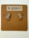 Flora Bloom Earrings - Silver