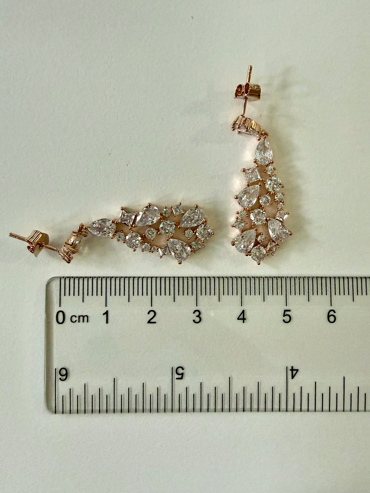 Aurora Drop Earrings - ROSE GOLD