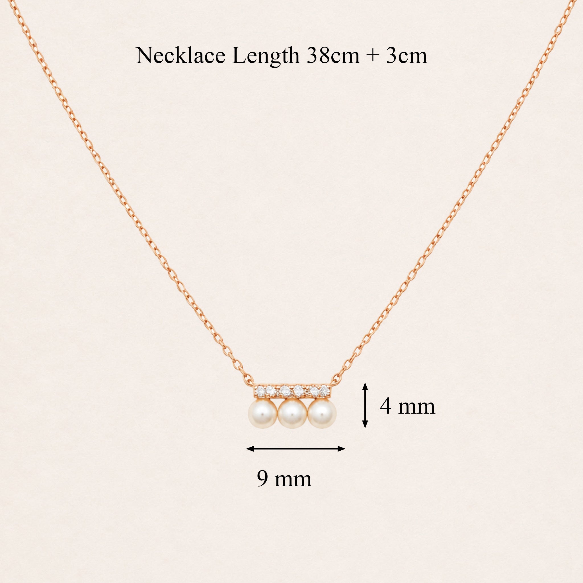 Pearl Trio Necklace