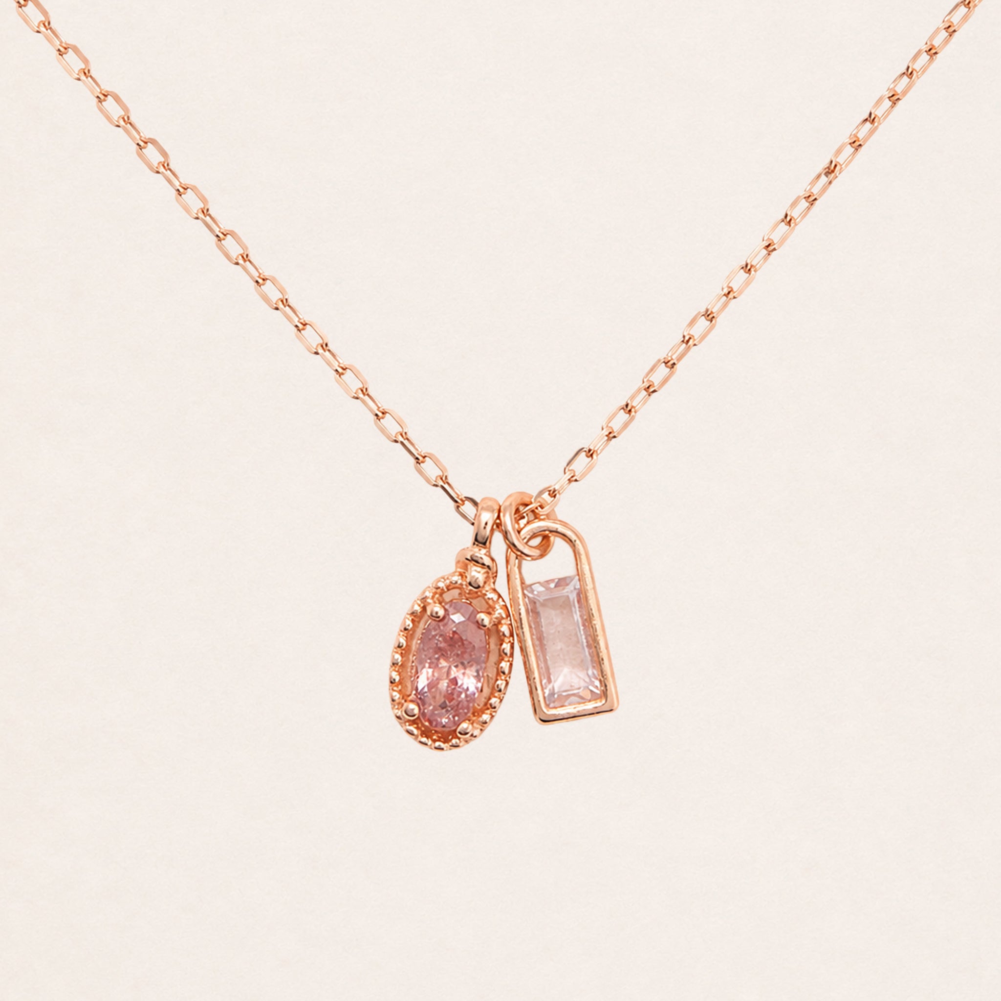 Dual Charm Necklace