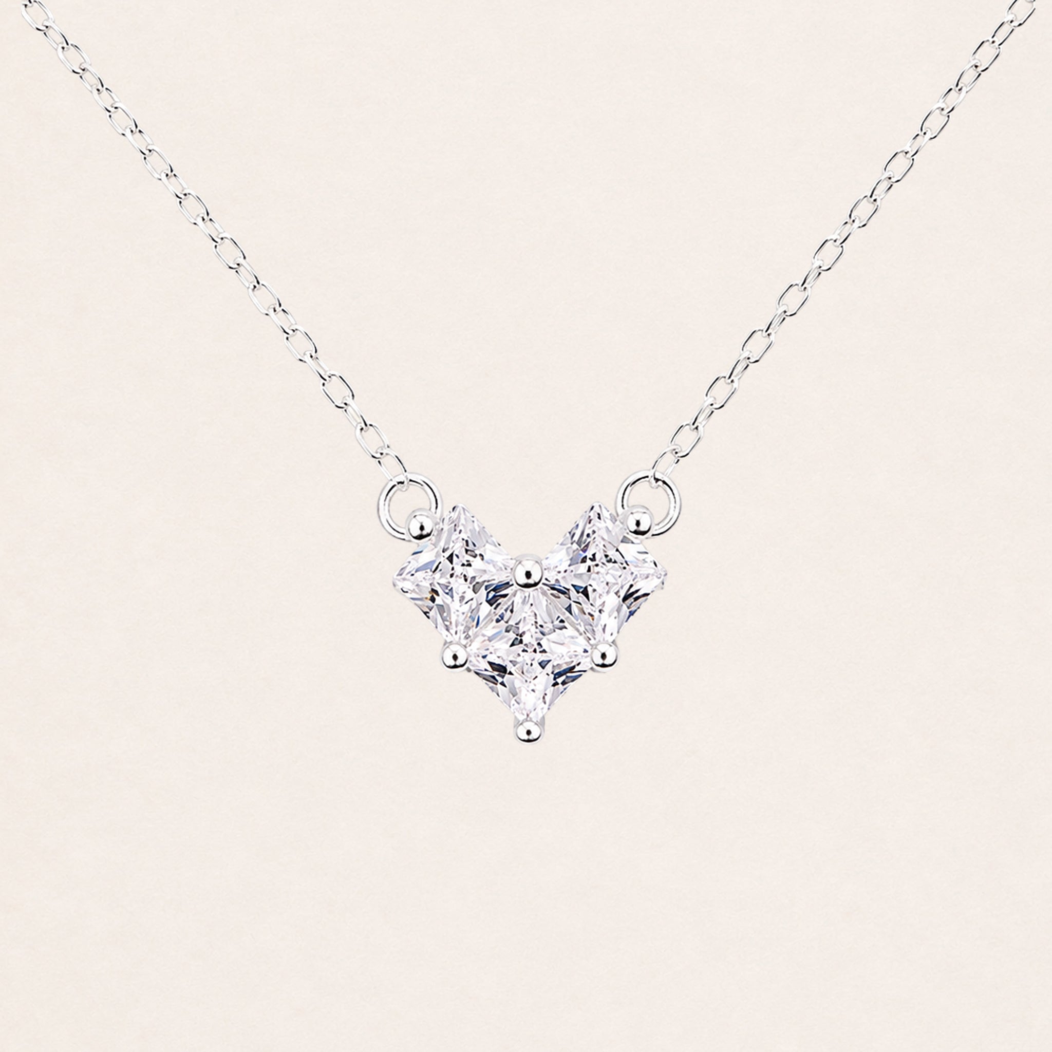 Twinkle Heart Necklace
