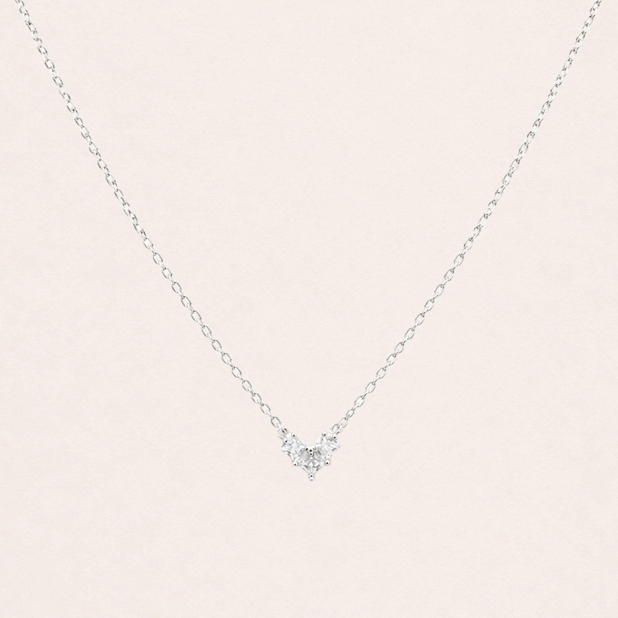 Twinkle Heart Necklace
